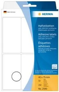Etiquetas Autocolantes Ourivesaria 40x75mm Herma