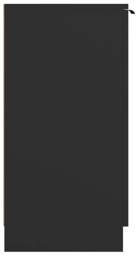 Sapateira 59x35x70 cm derivados de madeira preto