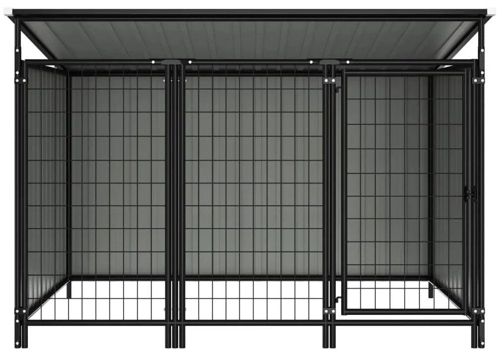 Canil de exterior 193x133x116 cm