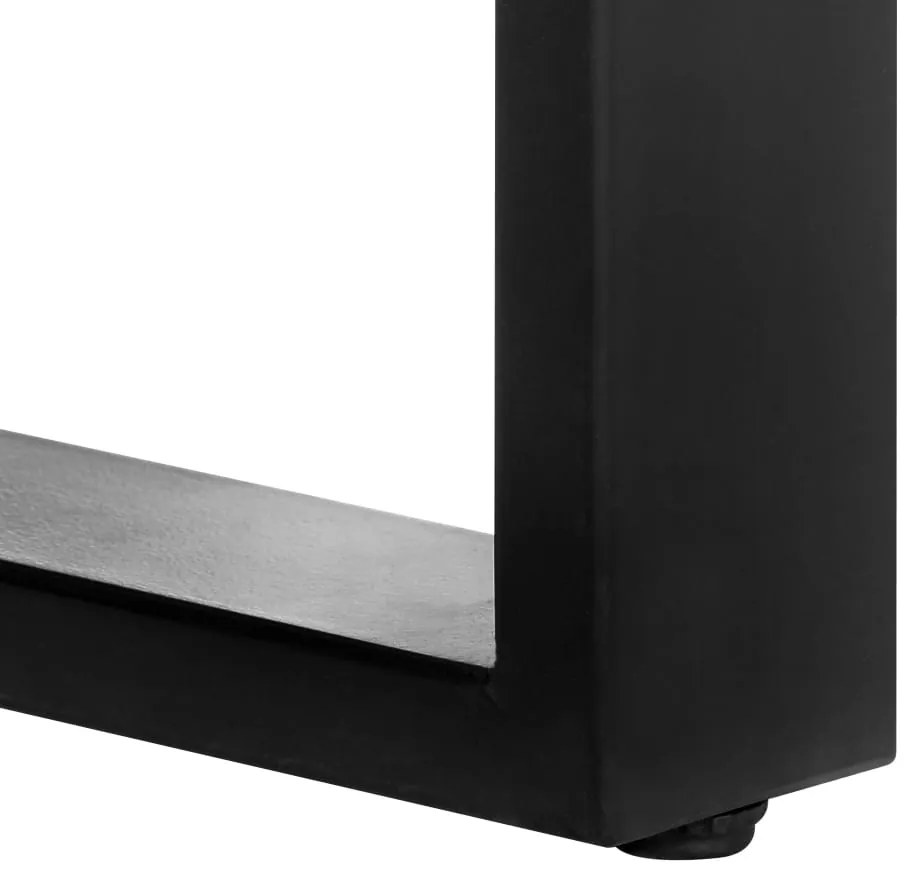 Mesa de jantar 180x90x76 cm madeira de mangueira maciça