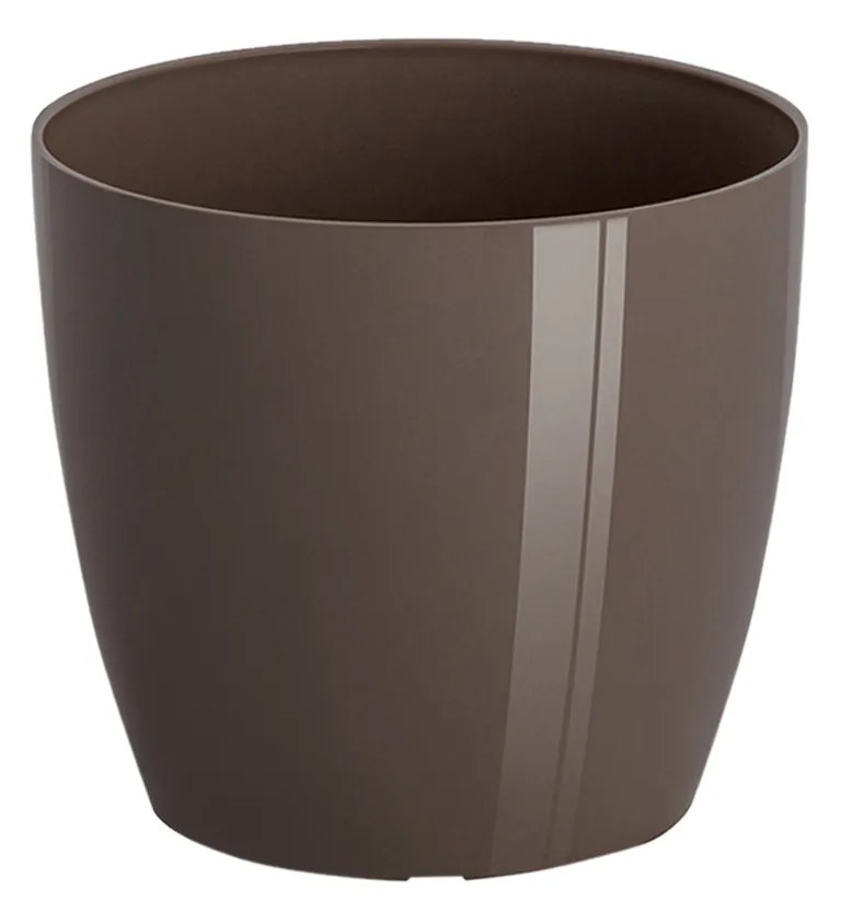 Vaso San Remo Ø14X13cm 1.6L Tortora Brilhante