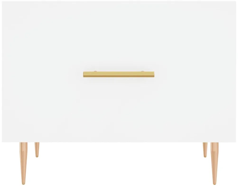 Mesa de centro 50x50x40 cm derivados de madeira branco