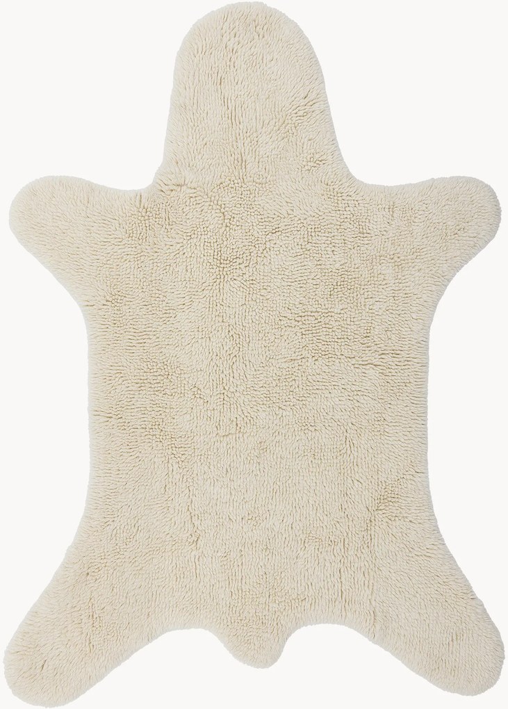 Tapete para crianças de pelo comprido Bear