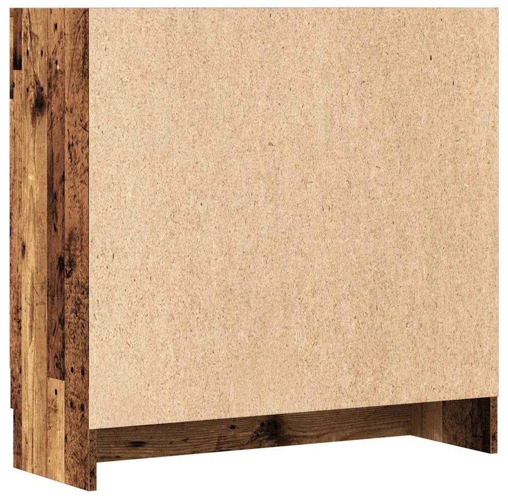 Estante 82,5x30,5x80 cm derivados de madeira madeira velha