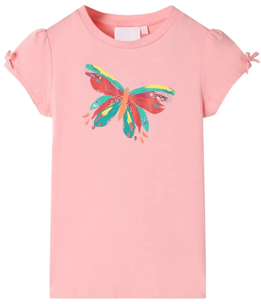 T-shirt de criança rosa 116
