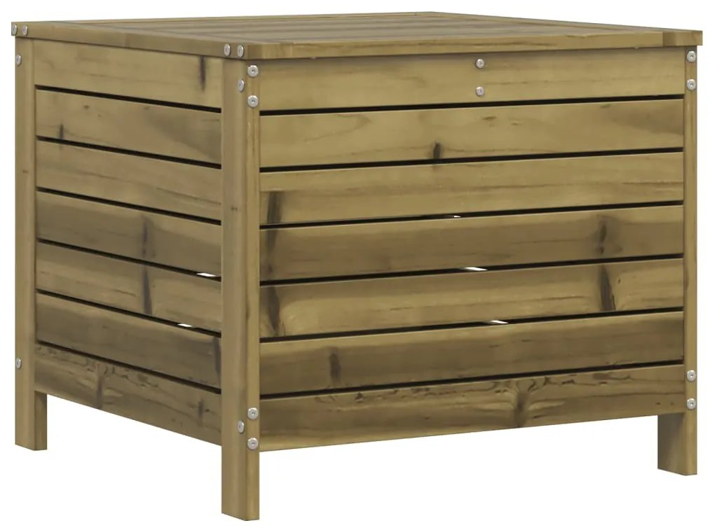 7 pcs conjunto sofás jardim madeira de pinho impregnada