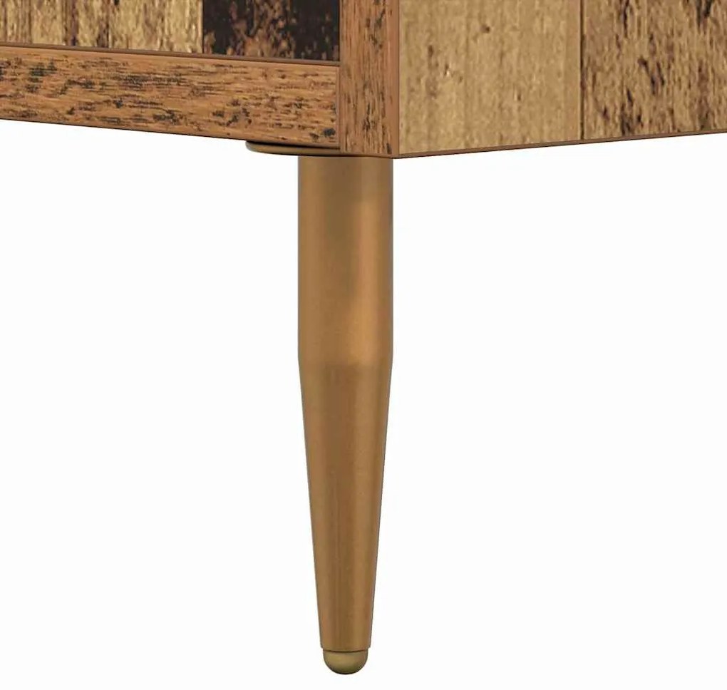 Gabinete para TV com prateleira Madeira antiga 150 x 30 x 50 cm