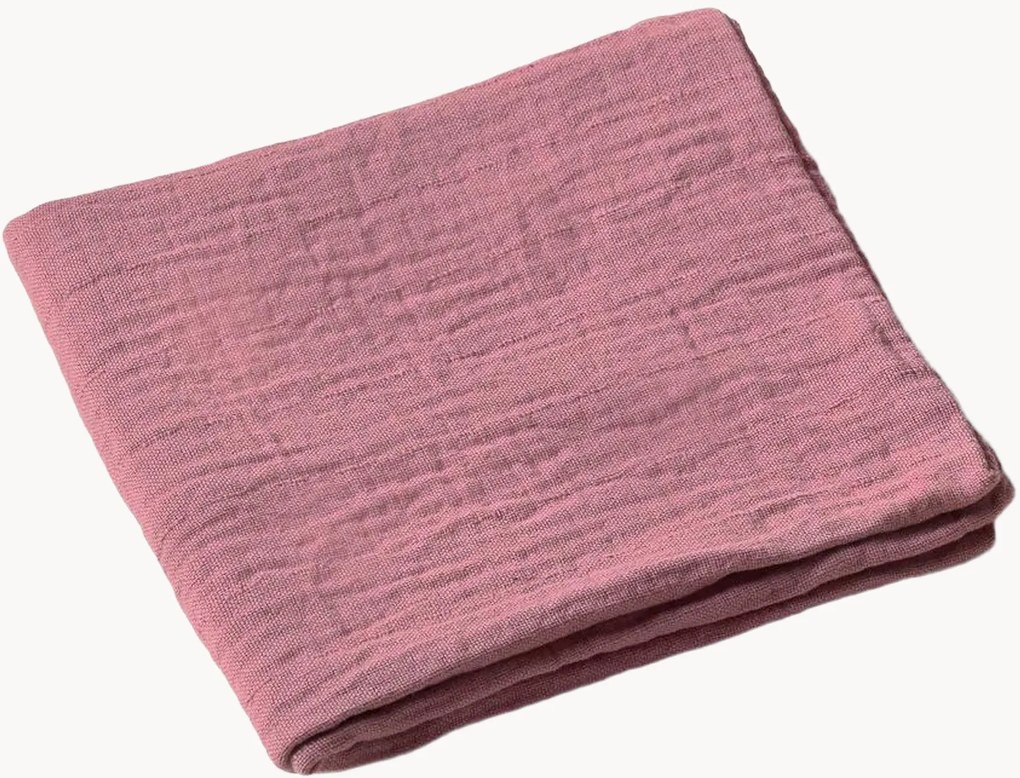 Capa de almofada em percal de algodão Mauve
