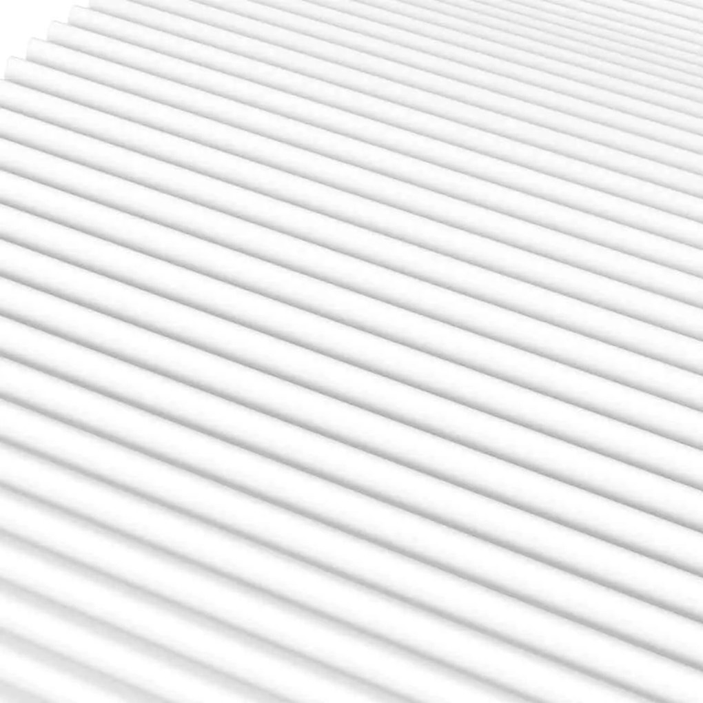 Colchão de espuma 120x220 cm dureza H2 H3 branco