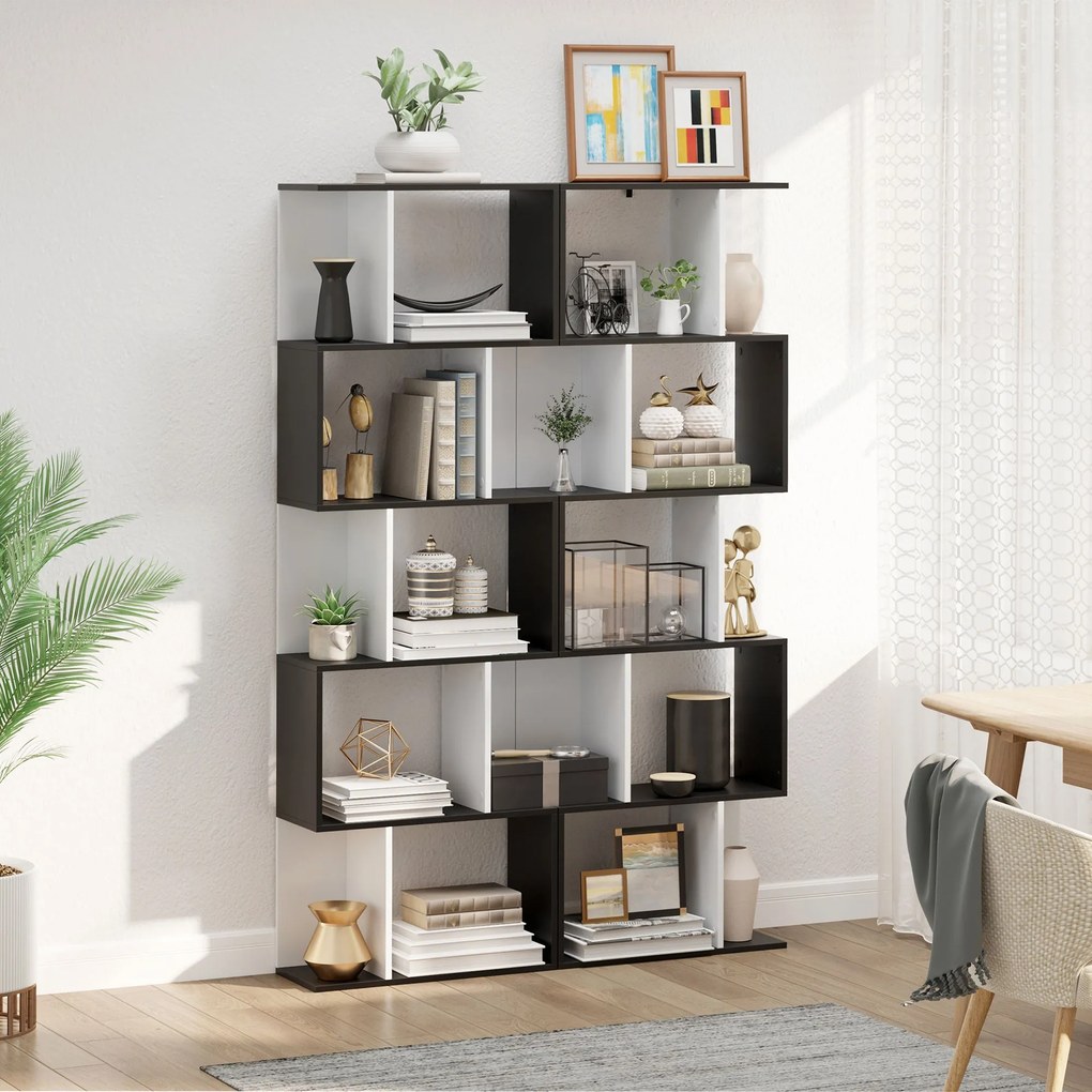 Estante com Prateleiras – Modelo Uppsala – 60x24x184 – Madeira – 6 Nív