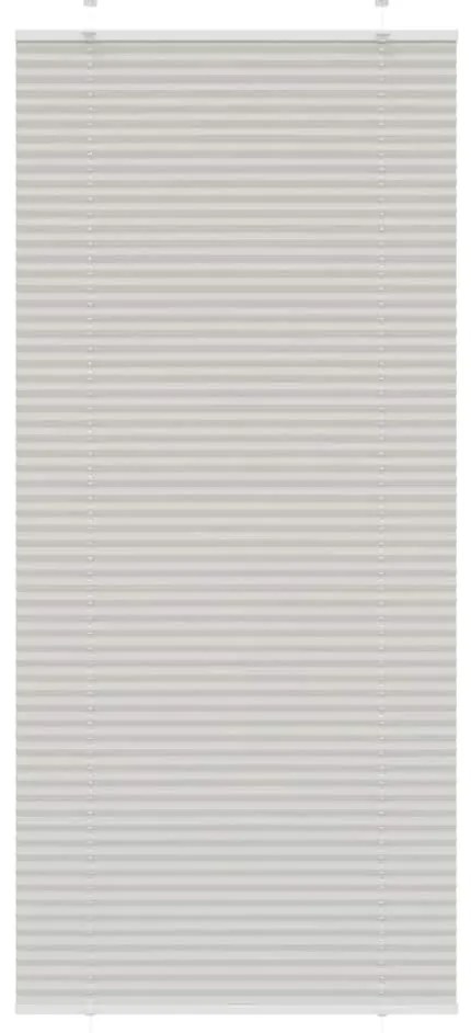 Cinzento Luz Plissada Cega 90x200 cm Largura Tecido 89,4 cm