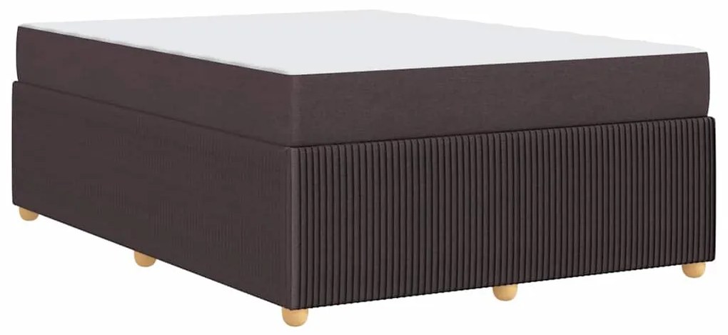 Estrutura da Cama Outros Castanho escuro 160 x 200 cm tecido