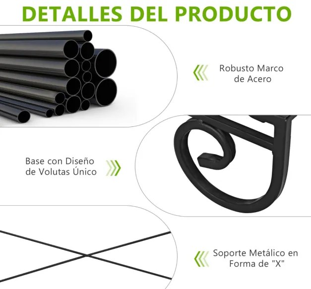 Prateleira de plantas de metal de 3 camadas para vasos, prateleira de escada para flores no pátio, jardim, varanda, 74 x 66 x 70 cm