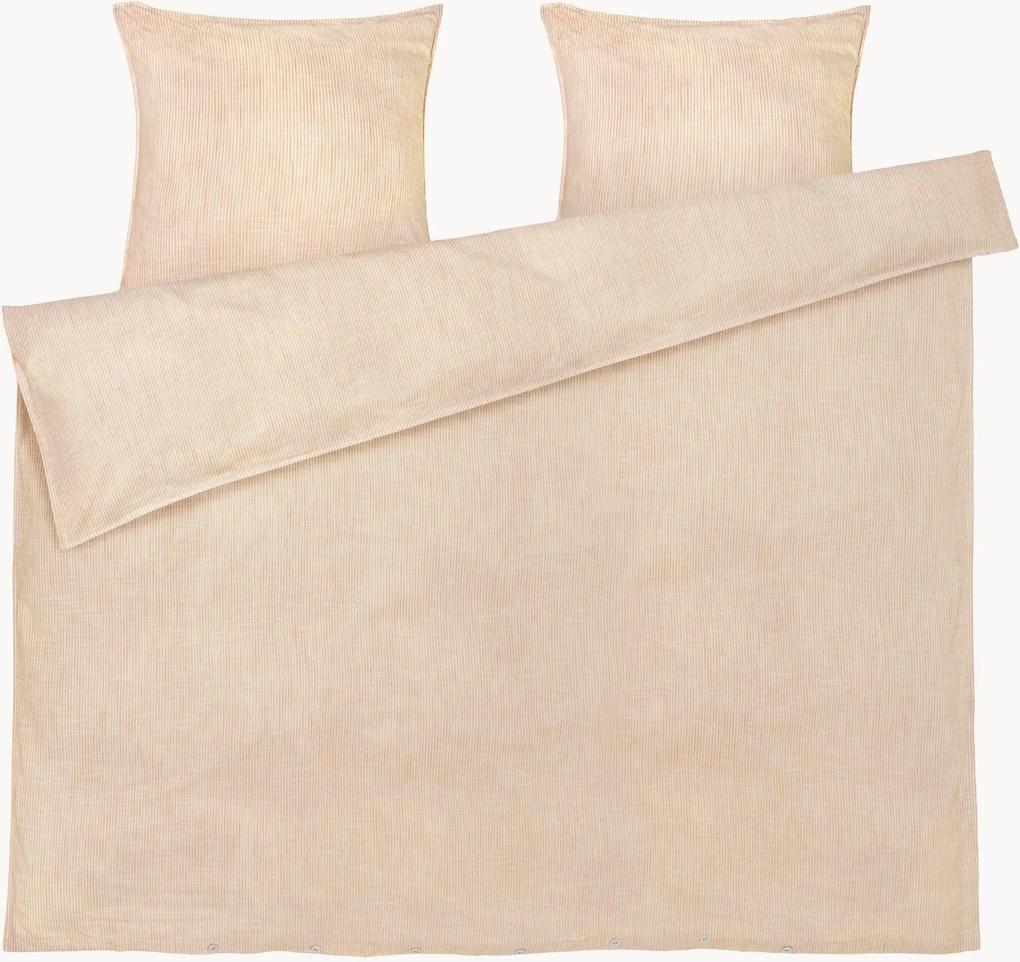 Conjunto de roupa de cama em algodão Monochrome Lines