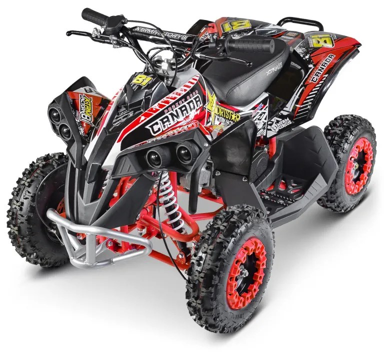 Moto 4 infantil Gasolina XL 50cc Canadá VERMELHO