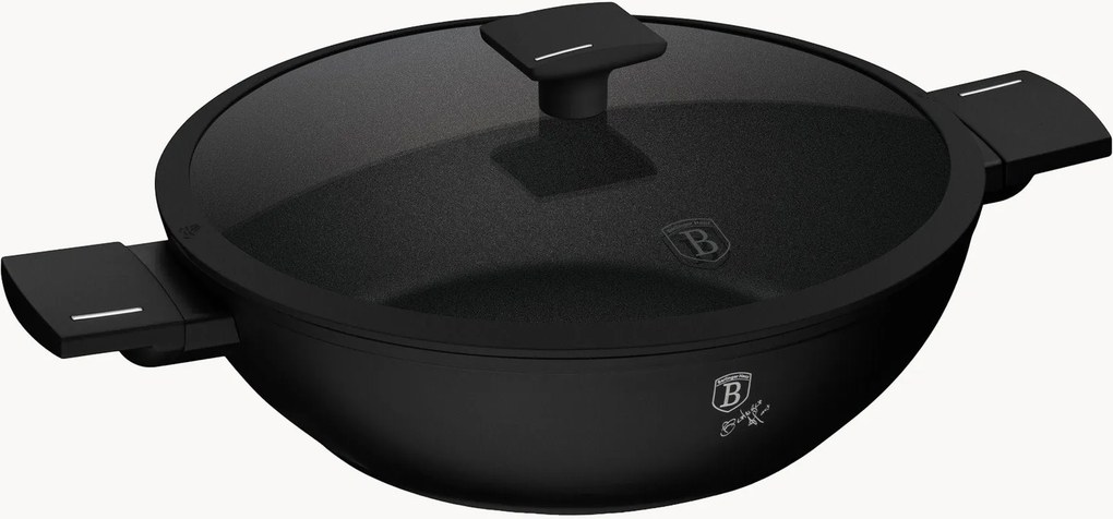 Wok com tampa Matte Black Collection