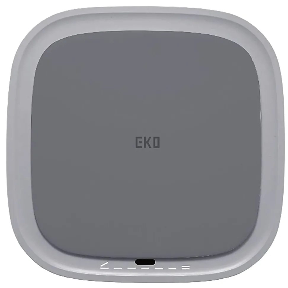 EKO Caixote do lixo com sensor smart Morandi 30 L cinzento