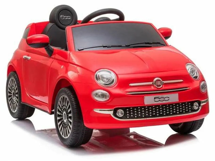 Carro Elétrico para Crianças Injusa Fiat 500 Vermelho Telecomando 12 V