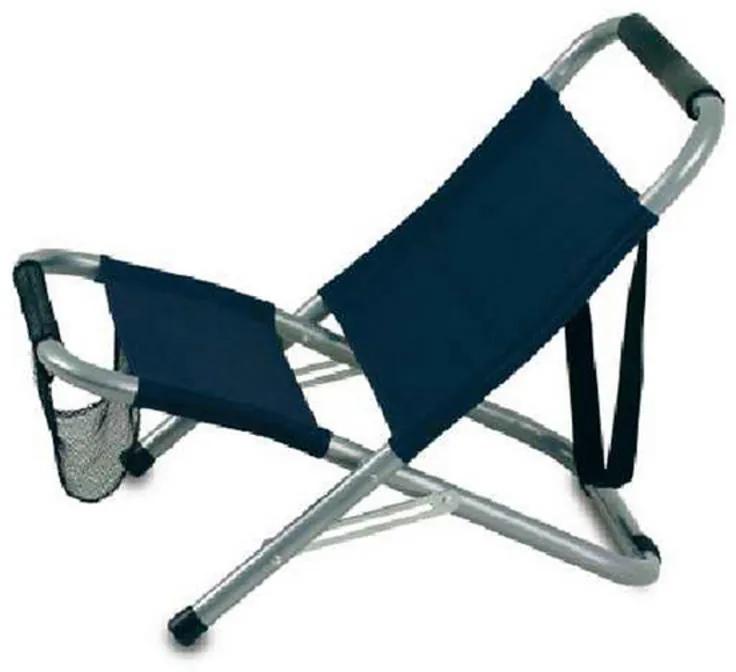 Cadeira de Campismo Acolchoada 149175 - Azul Marinho