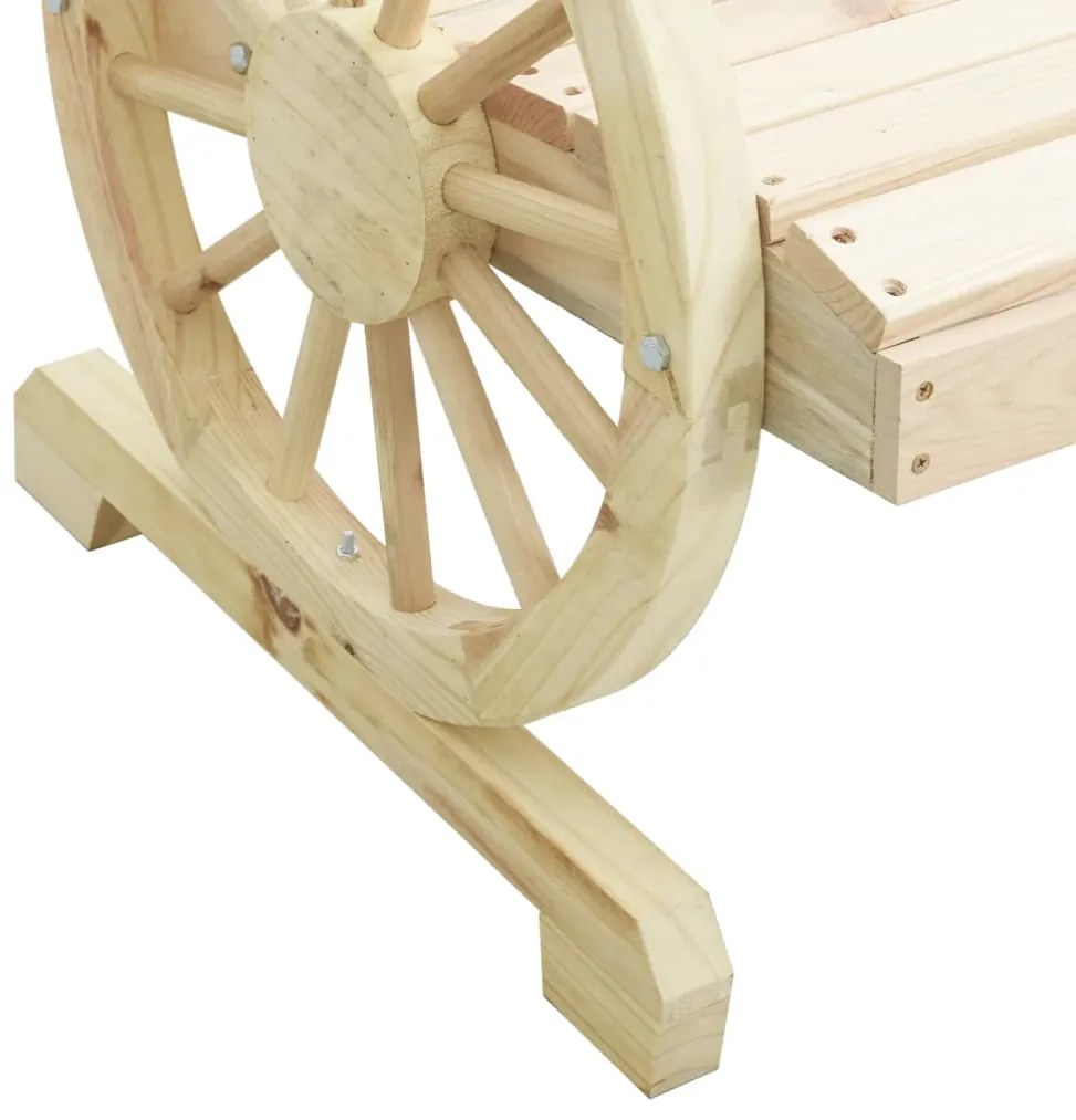 Cadeira Adirondack para jardim madeira de abeto maciça