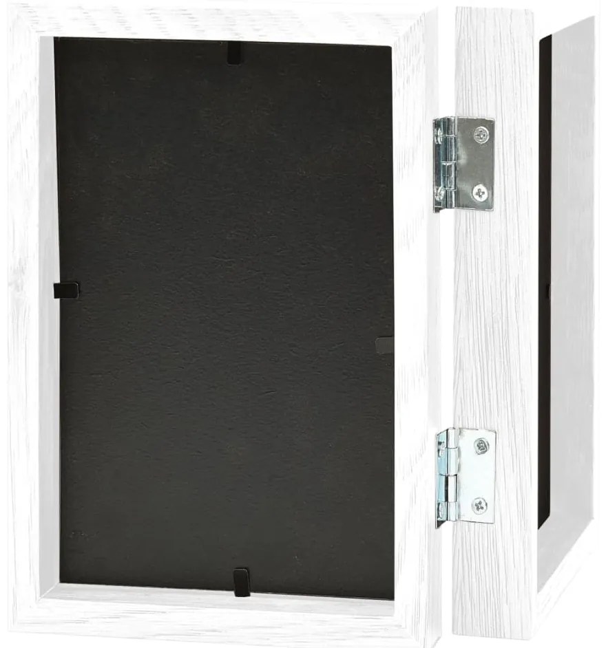Moldura com duas dobras 2x(21x29,7 cm) branco