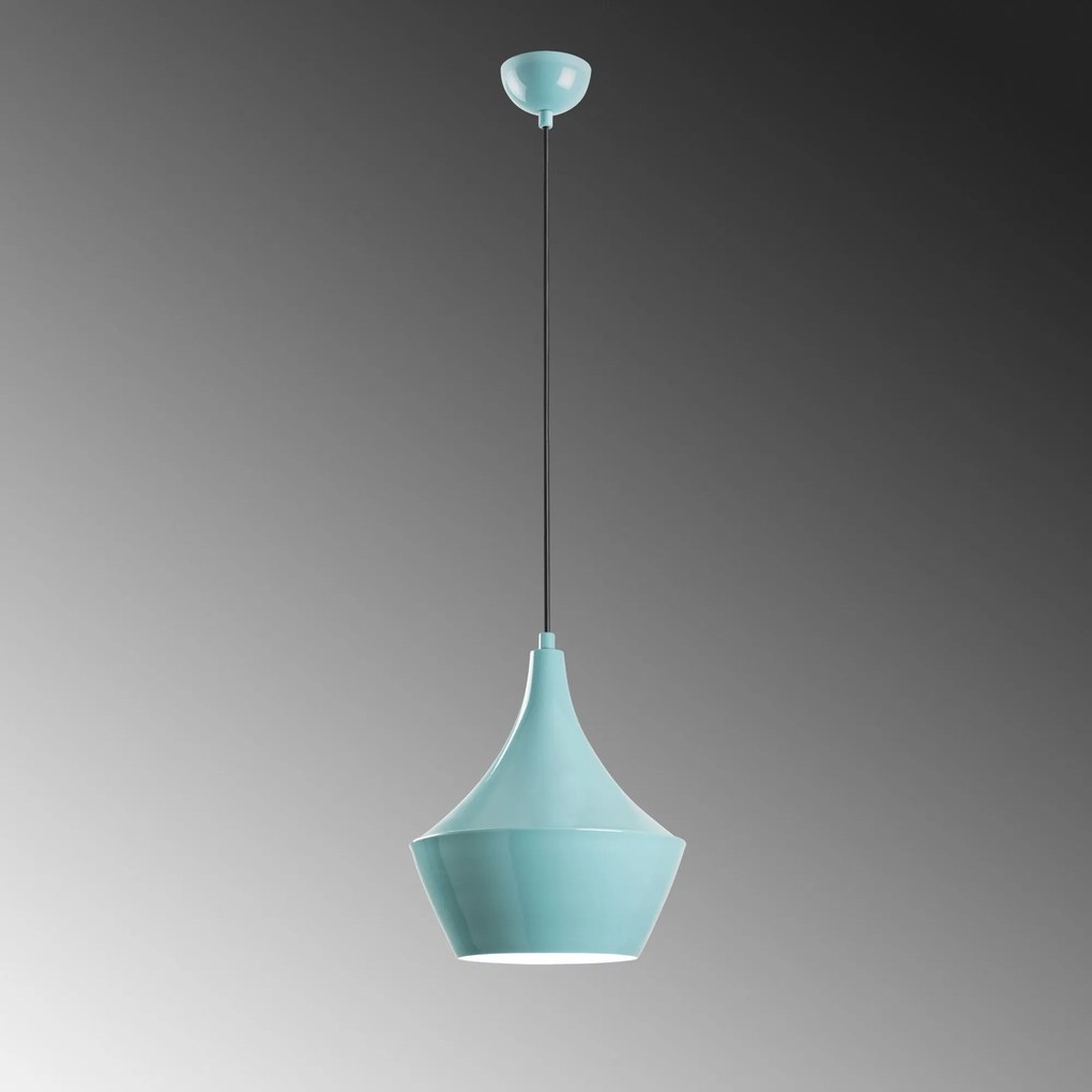 Candeeiro Chandelier Tom – Turquesa – Ø23 h:30 cm