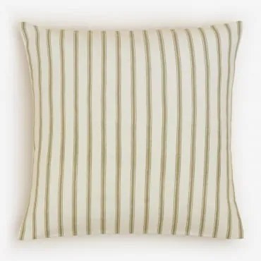Coussin Carré 45x45 Cm En Coton Declan Branco - Sklum