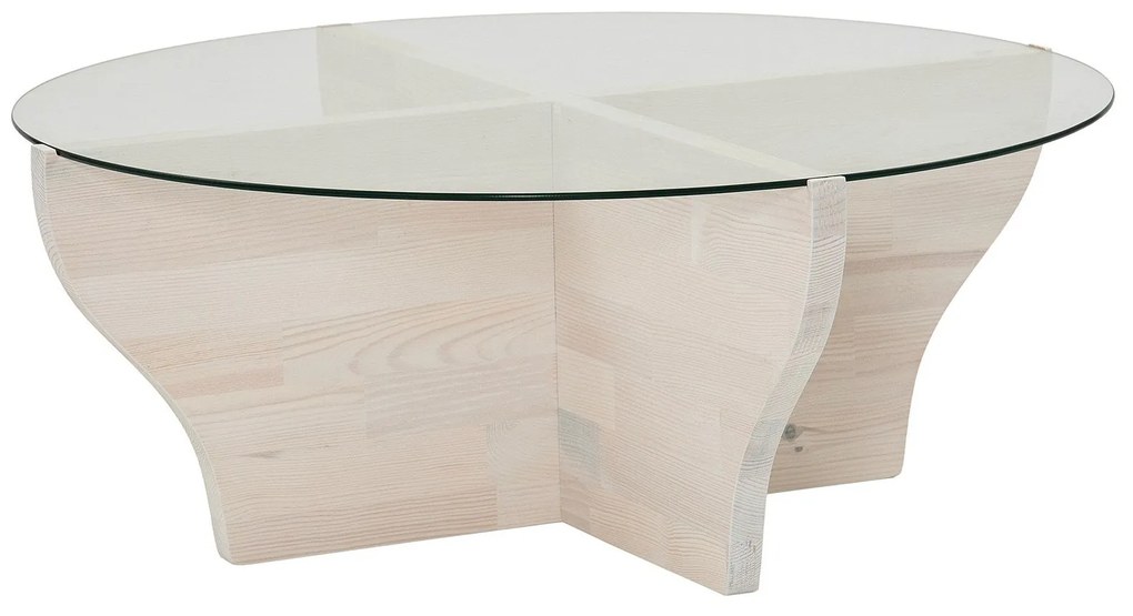 Mesa de Café Amphora - Branca - 92 cm (Largura) x 36 cm (Altura) x 92