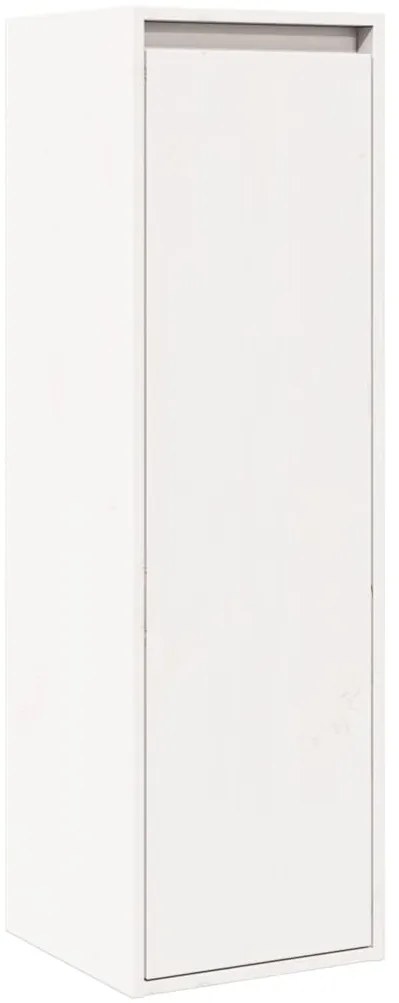 Armários de parede 2 pcs 30x30x100 cm pinho maciço branco