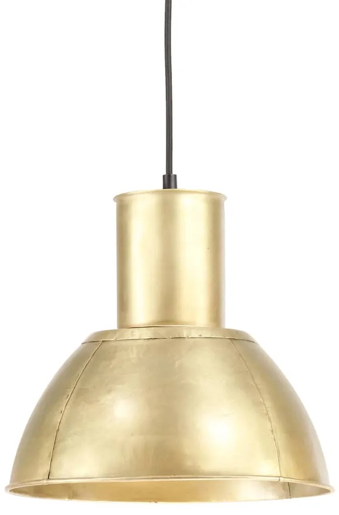 Candeeiro suspenso redondo 25 W 28,5 cm E27 bronze