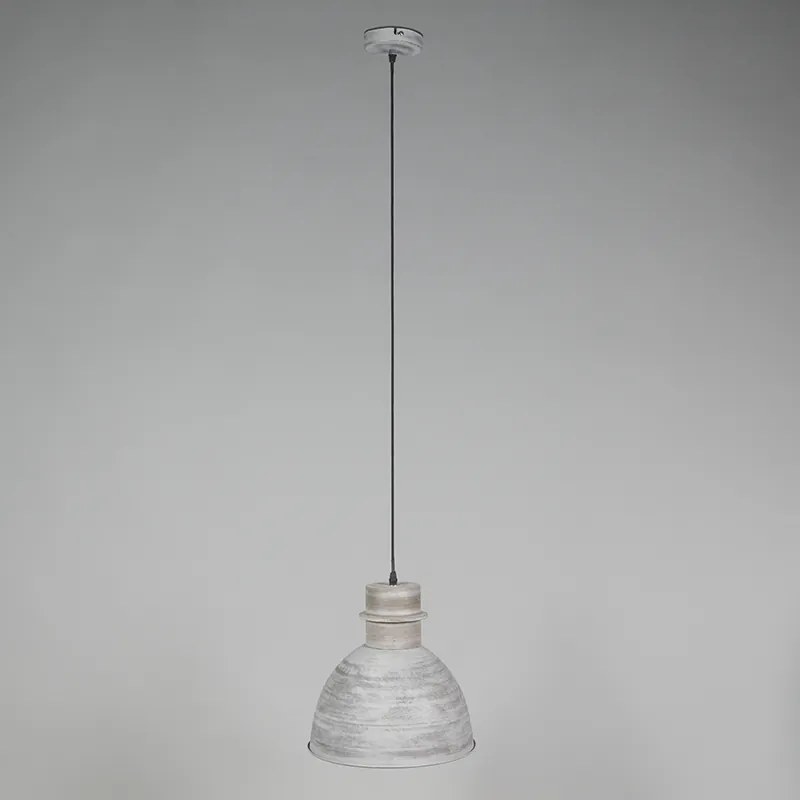 Conjunto de 2 lâmpadas rurais suspensas cinza - Dory Country / Rústico