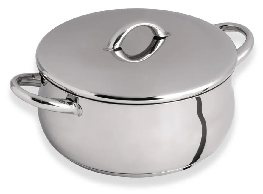 Caçarola Inox Domus com Asas 2200ml 18cm