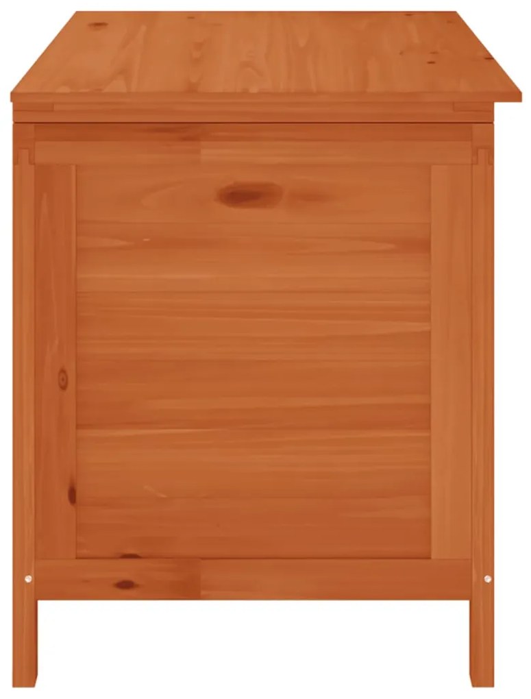 Caixa de arrumação para jardim 99x49,5x58,5 cm abeto maciço