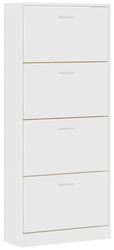 Sapateira 63x24x147 cm derivados de madeira branco
