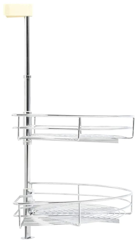 Unidade cestos p/ cozinha 2 pcs 180 graus 75x38x80 cm