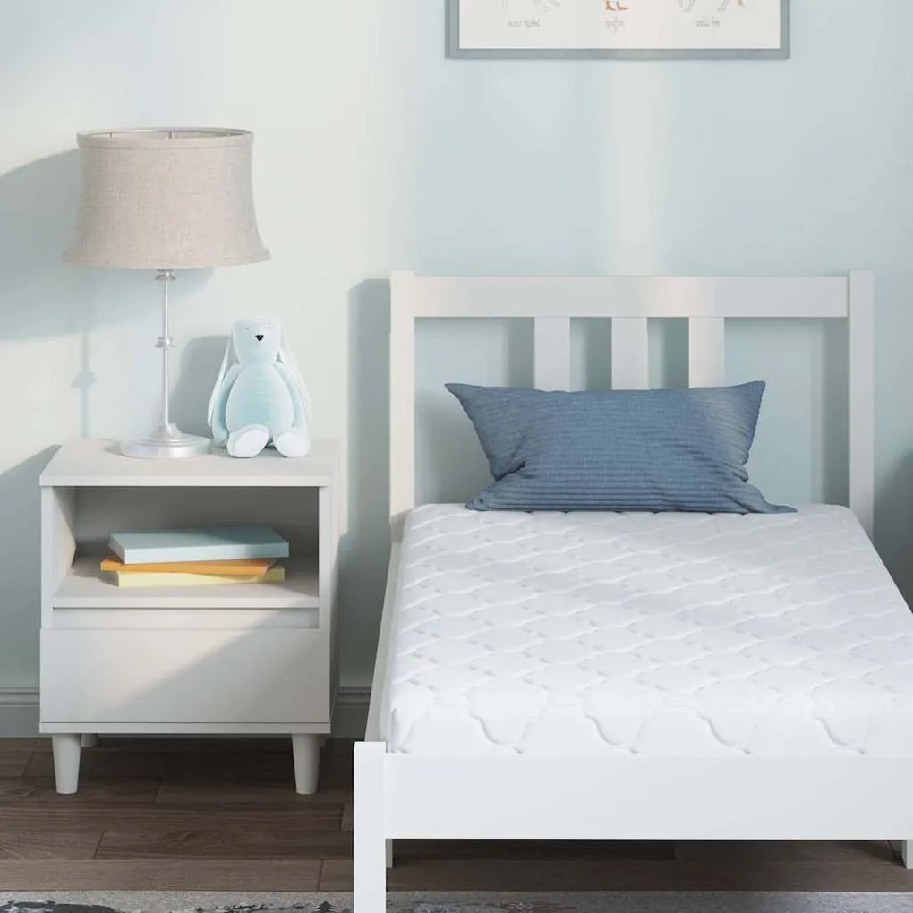 Colchões Branco 160 x 80 cm Tecido 100% poliéster