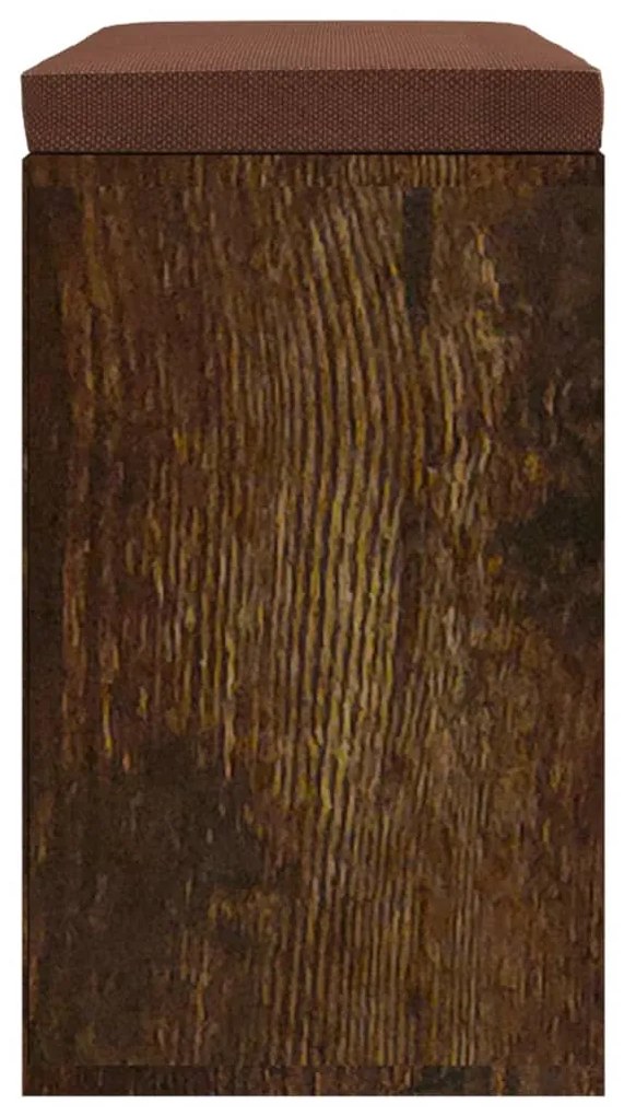 Banco sapateira 103x30x48 cm derivados madeira carvalho fumado