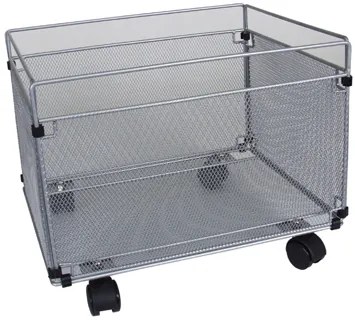 Carro para Capas de Arquivo Suspenso Q-Connect Metálico Prata com Rodas