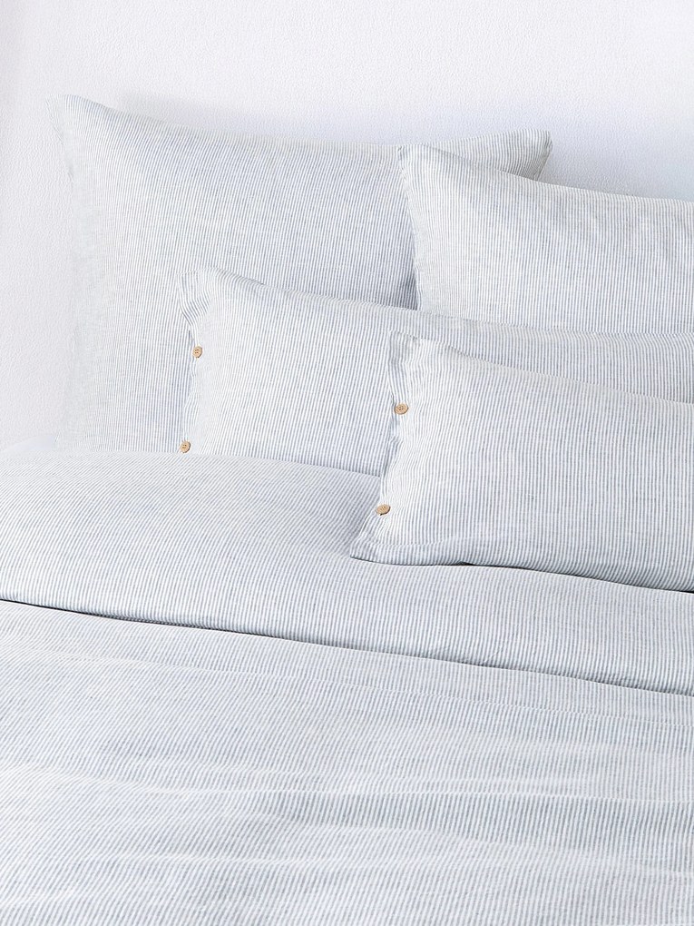 Capa de edredão em linho lavado Rinna