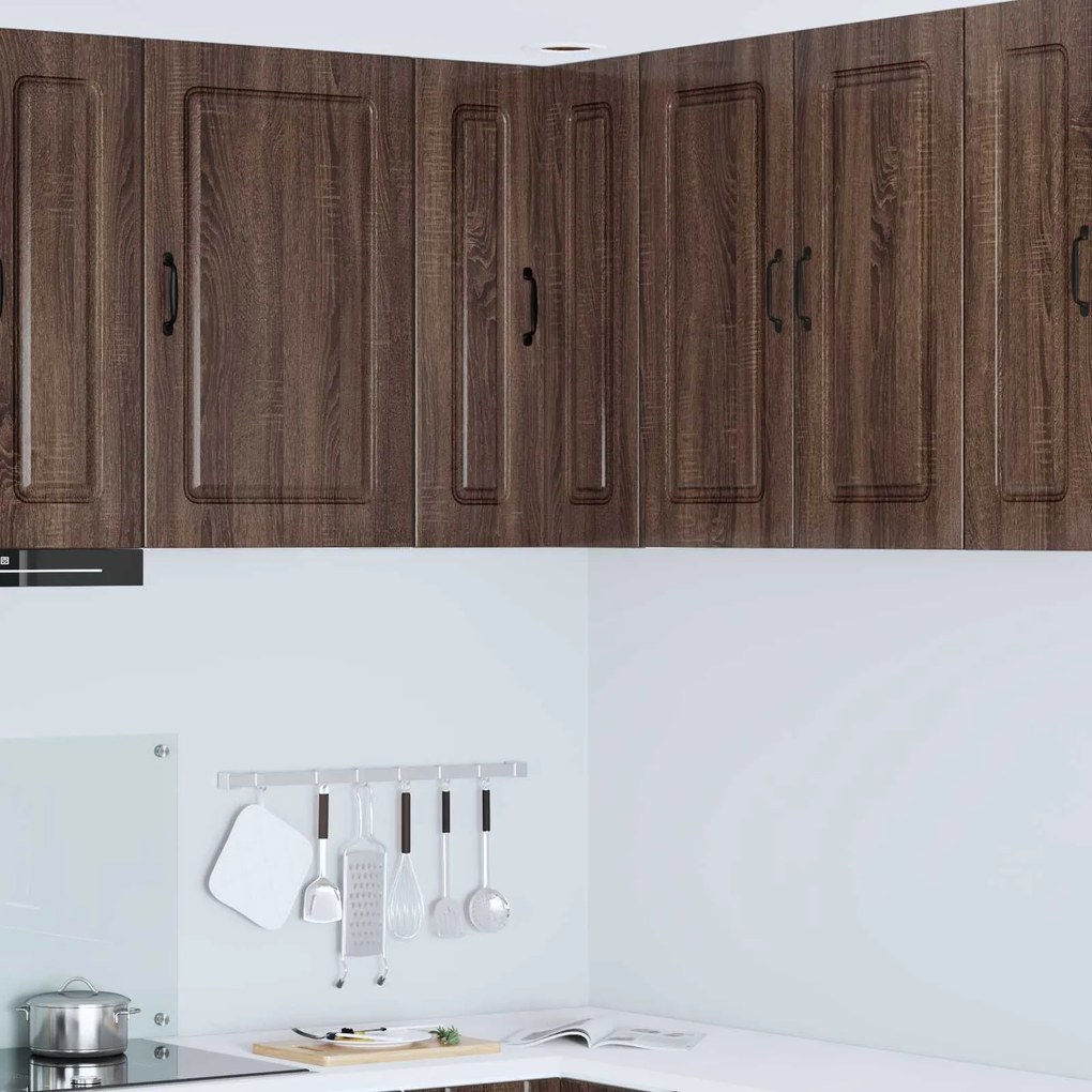 vidaXL Armário de Cozinha Kalmar Carvalho Marrom 57 x 57 x 80 cm