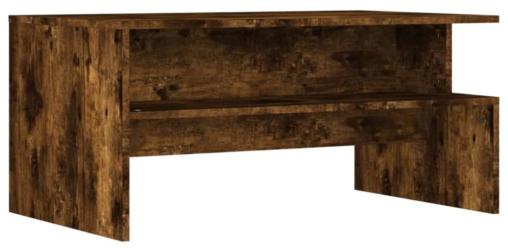 Mesa de centro 90x55x42,5cm derivados madeira carvalho fumado
