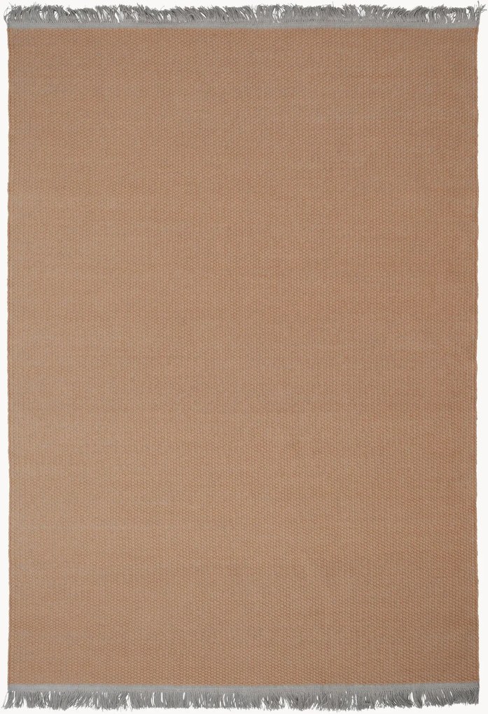 Tapete em lã artesanal de pelo curto Pastoral Unity