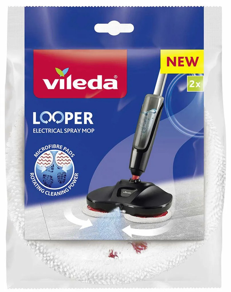 Mopas Sobresselentes Vileda Looper 169837 Microfibra Camurça