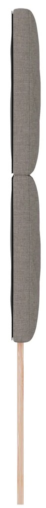 Cabeceira Design Blocos de Diamante Taupe 90 cm Tecido, vidaXL Cabecei