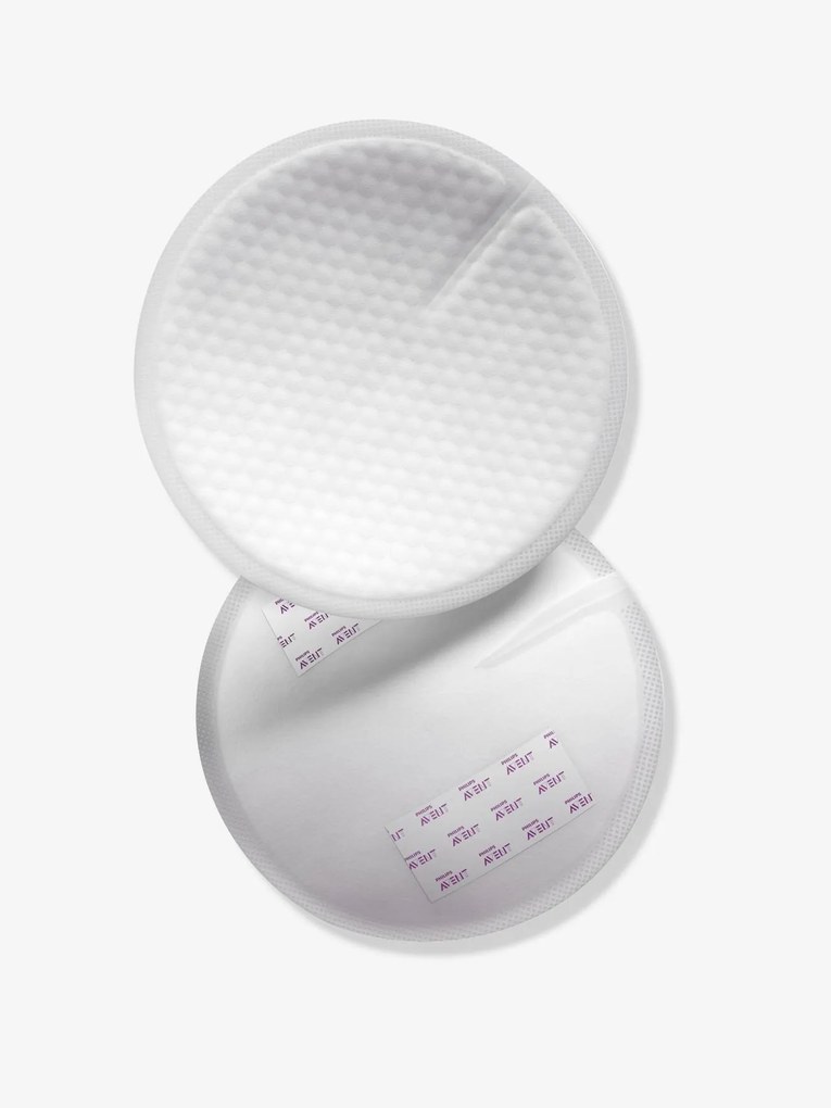 Lote de 60 discos absorventes de amamentação descartáveis, da Philips AVENT branco medio liso