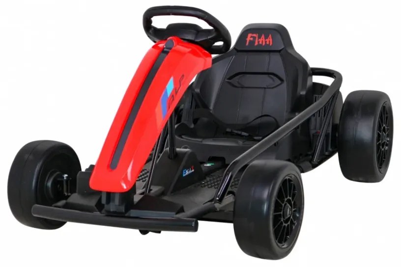 Kart elétrico para Crianças 12V FX1 Função Drift Master Vermelho