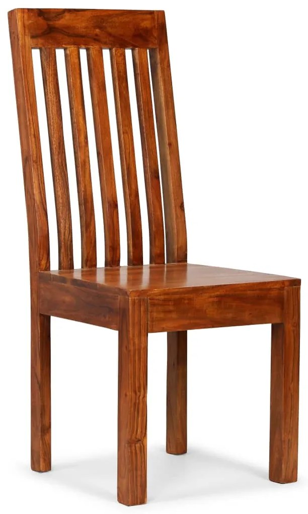 Cadeiras de jantar 4 pcs madeira maciça moderno