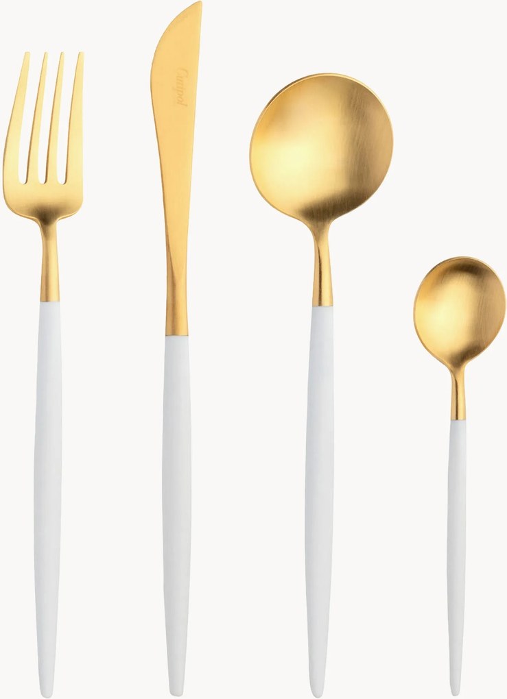 Conjunto de talheres artesanal Goa, vários tamanhos