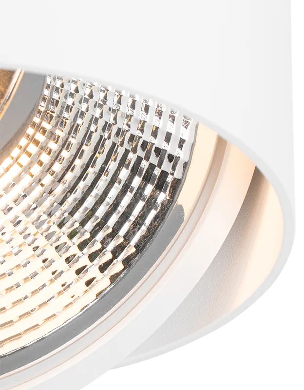 LED Foco de superfície inteligente branco rotativo e inclinável Incl. Wifi GU10 111mm - Impact