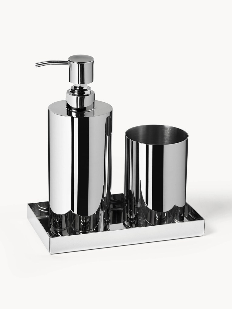 Acessórios de casa de banho em metal Halston, 3 uni.